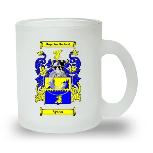 Syson Frosted Glass Mug