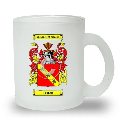 Teston Frosted Glass Mug
