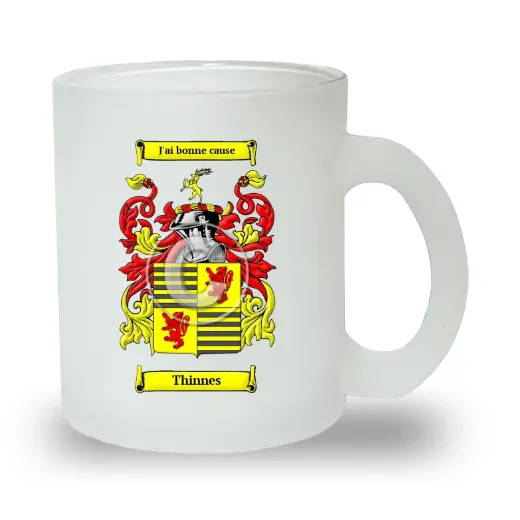 Thinnes Frosted Glass Mug