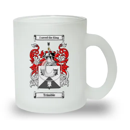 Trimble Frosted Glass Mug