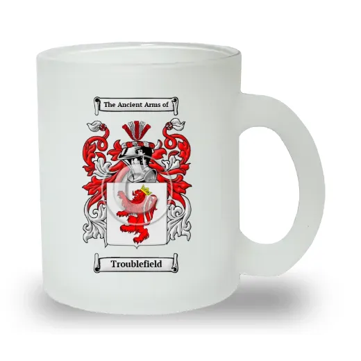 Troublefield Frosted Glass Mug