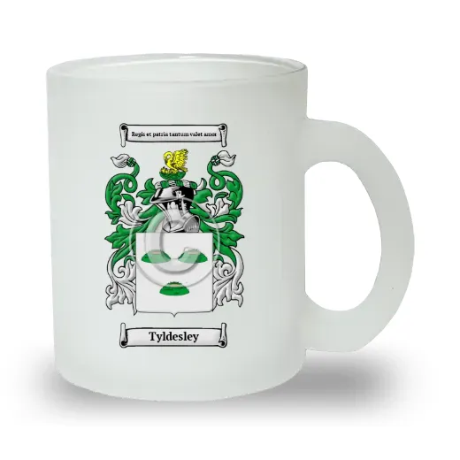 Tyldesley Frosted Glass Mug