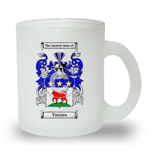 Vaccaro Frosted Glass Mug