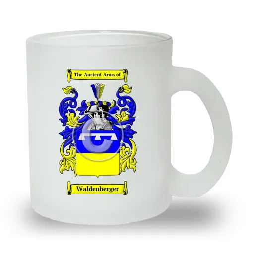 Waldenberger Frosted Glass Mug