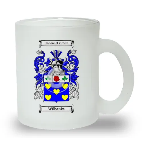 Wilbanks Frosted Glass Mug