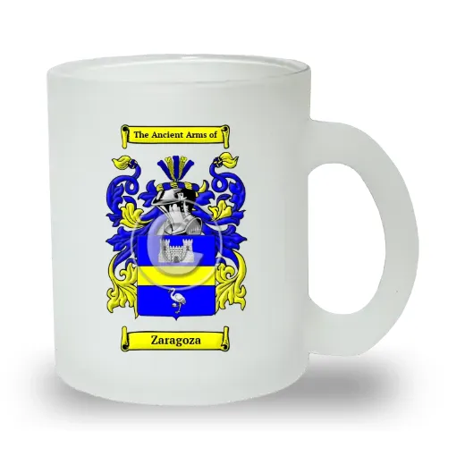 Zaragoza Frosted Glass Mug