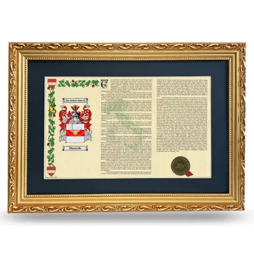 Dimasolo Deluxe Armorial Landscape Framed - Gold