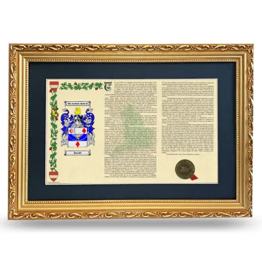 Incott Deluxe Armorial Landscape Framed - Gold