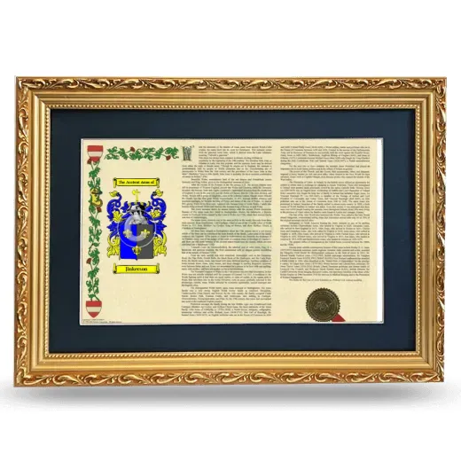 Jinkerson Deluxe Armorial Landscape Framed - Gold