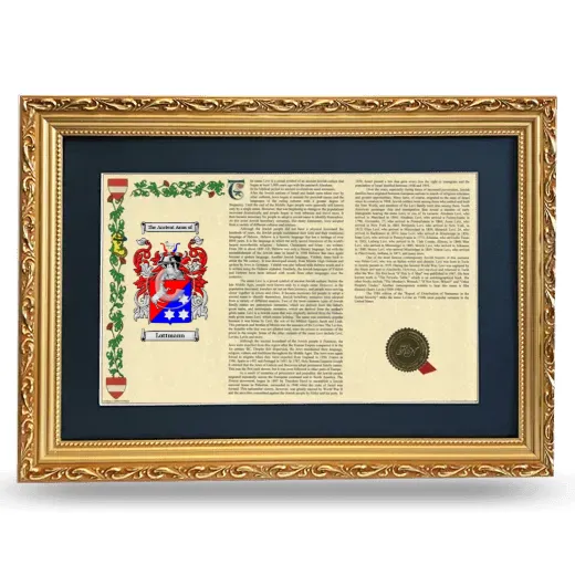 Lottmann Deluxe Armorial Landscape Framed - Gold