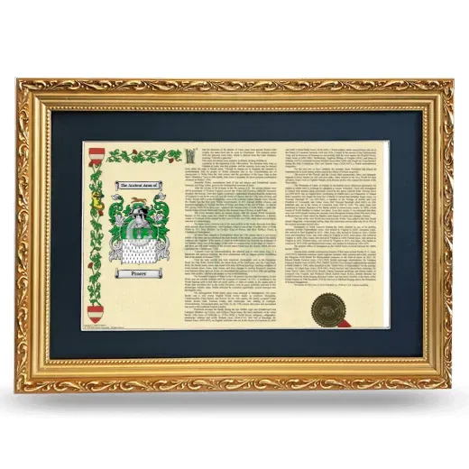 Procer Deluxe Armorial Landscape Framed - Gold