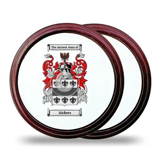 Aickers Pair of Coasters