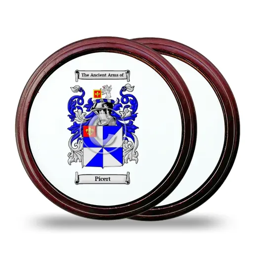 Picert Pair of Coasters