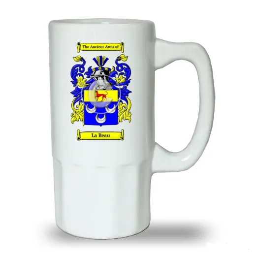La Beau Ceramic Beer Stein