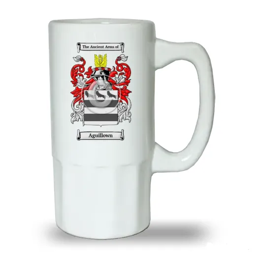 Aguillown Ceramic Beer Stein