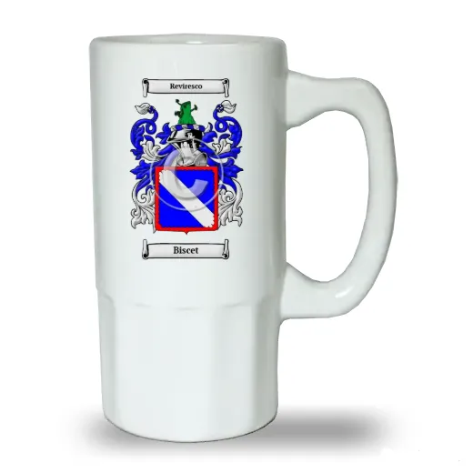 Biscet Ceramic Beer Stein