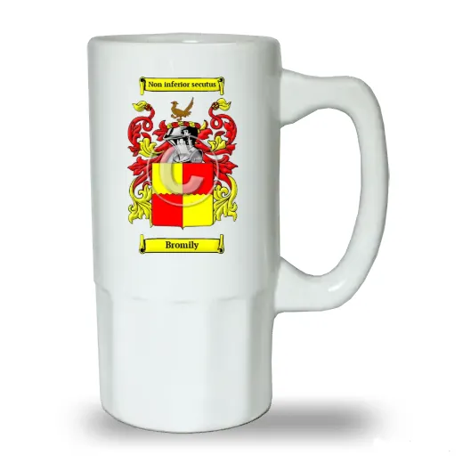 Bromily Ceramic Beer Stein