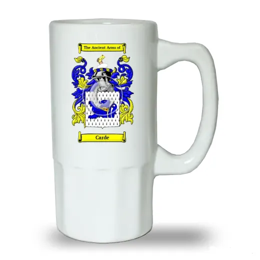 Carde Ceramic Beer Stein