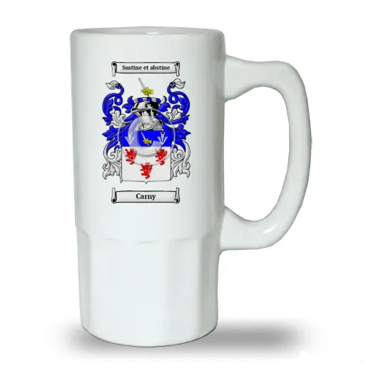 Carny Ceramic Beer Stein