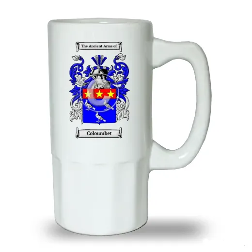 Coloumbet Ceramic Beer Stein
