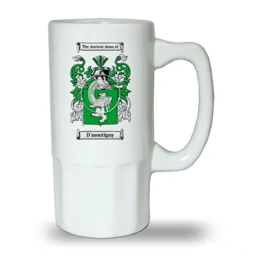 D'montigny Ceramic Beer Stein
