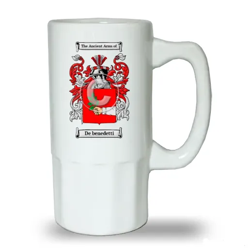 De benedetti Ceramic Beer Stein