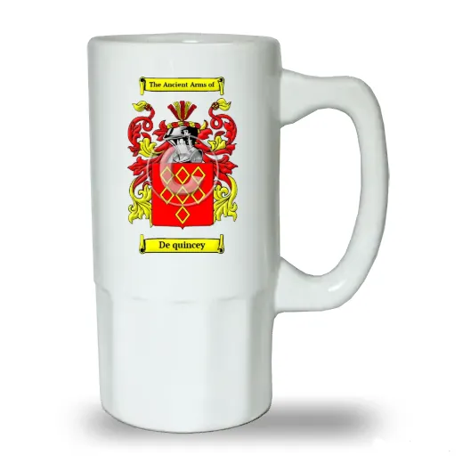 De quincey Ceramic Beer Stein
