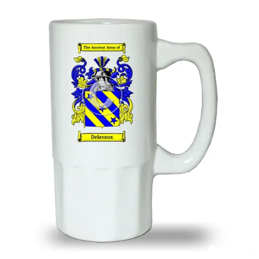 Delavaux Ceramic Beer Stein
