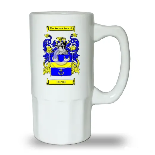 Du val Ceramic Beer Stein