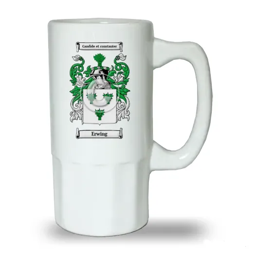 Erwing Ceramic Beer Stein