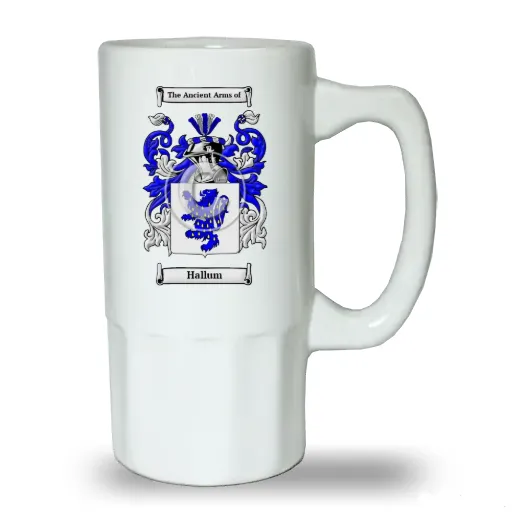 Hallum Ceramic Beer Stein