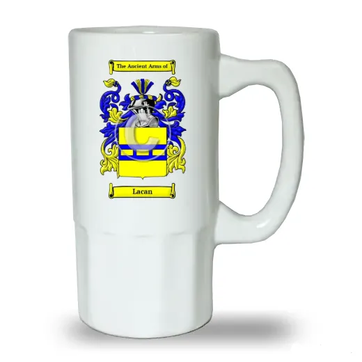 Lacan Ceramic Beer Stein