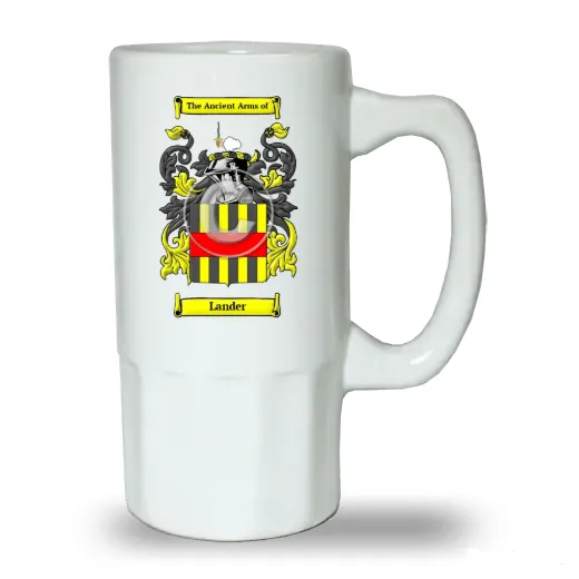 Lander Ceramic Beer Stein