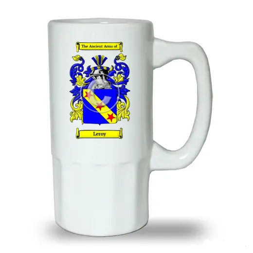 Leroy Ceramic Beer Stein