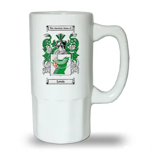 Lewis Ceramic Beer Stein