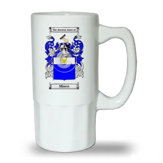 Miners Ceramic Beer Stein