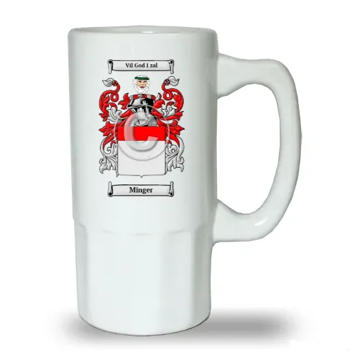 Minger Ceramic Beer Stein