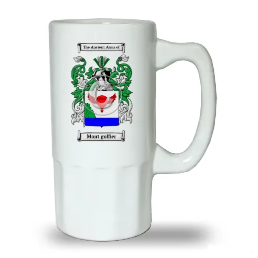 Mont golfier Ceramic Beer Stein