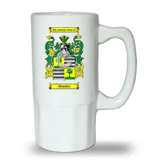 Morales Ceramic Beer Stein