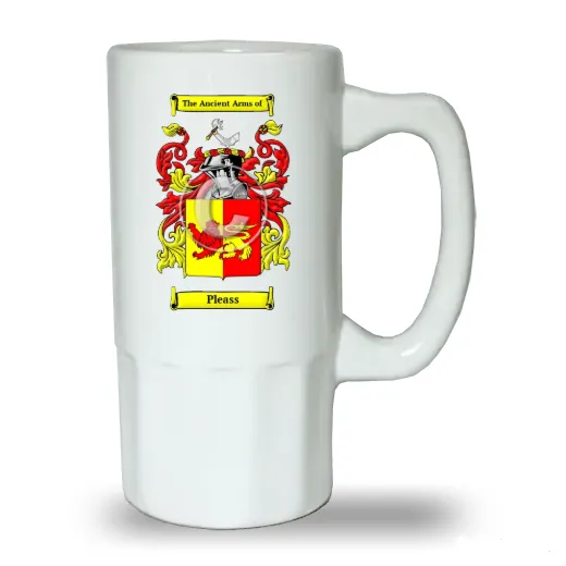 Pleass Ceramic Beer Stein