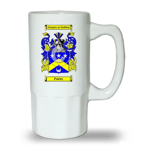 Poirier Ceramic Beer Stein