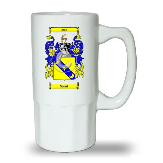 Scout Ceramic Beer Stein