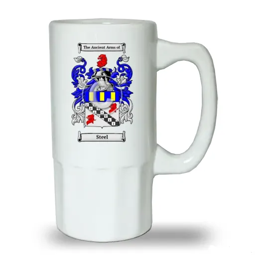 Steel Ceramic Beer Stein