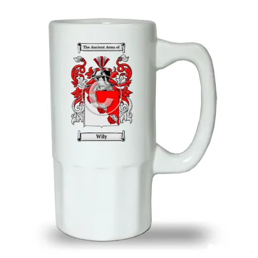 Wily Ceramic Beer Stein