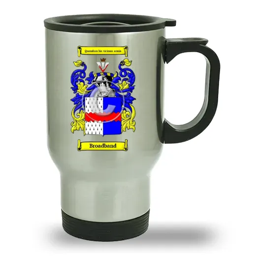 Broadband Stainless Steel Travel Mug