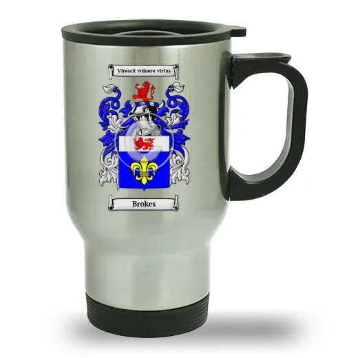 Brokes Stainless Steel Travel Mug