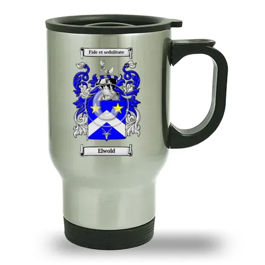 Elwold Stainless Steel Travel Mug