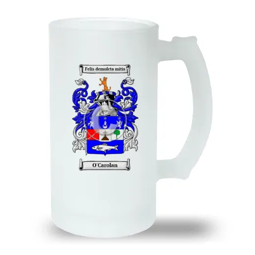 O'Carolan Frosted Beer Stein