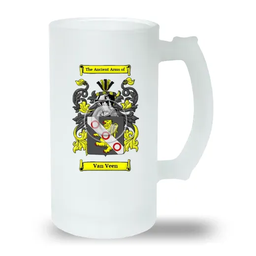 Van Veen Frosted Beer Stein