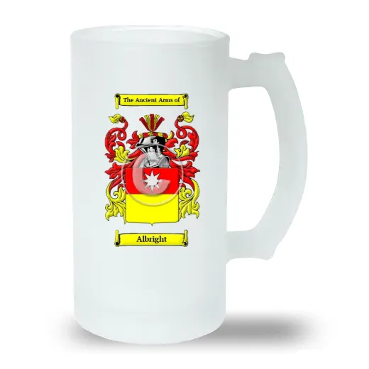 Albright Frosted Beer Stein